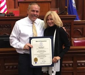Greta obtains NET awareness day proclamation at Connecticut state house.