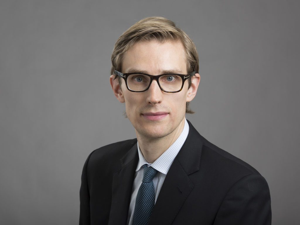 Xavier Keutgen dressed in a suit