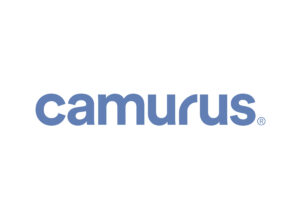 Blue text that reads "camurus"