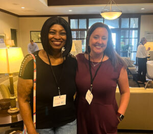 Barbara Dunham and Jessica Thomas