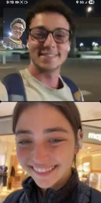 Shay, Alana and Wayne Firsty on WhatsApp for 2025 Moonlight Walk