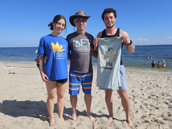 Firsty family on the beach